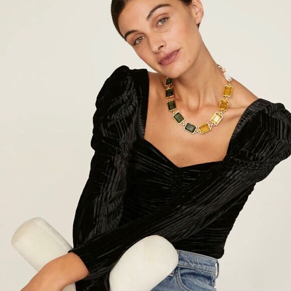 Lizzie Fortunato Vert Collar Necklace in Green - Picture 3 of 10